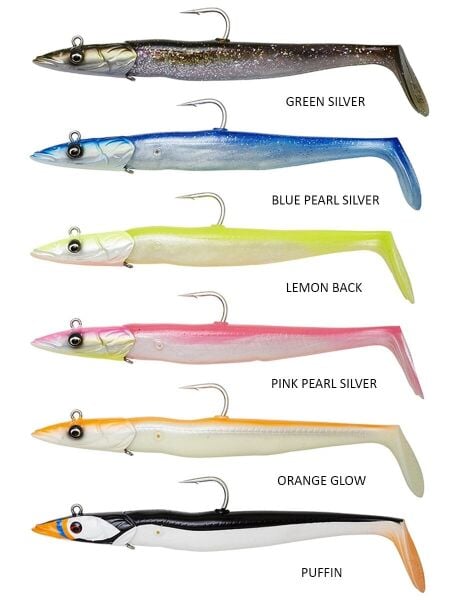 Savage Gear Sandeel  V2 Big Game 23.5cm 175gr Sahte Balık Orange Glow