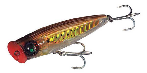 Yozuri Sashimi 3D Popper Floating Sahte Balığı CPBK - 120MM