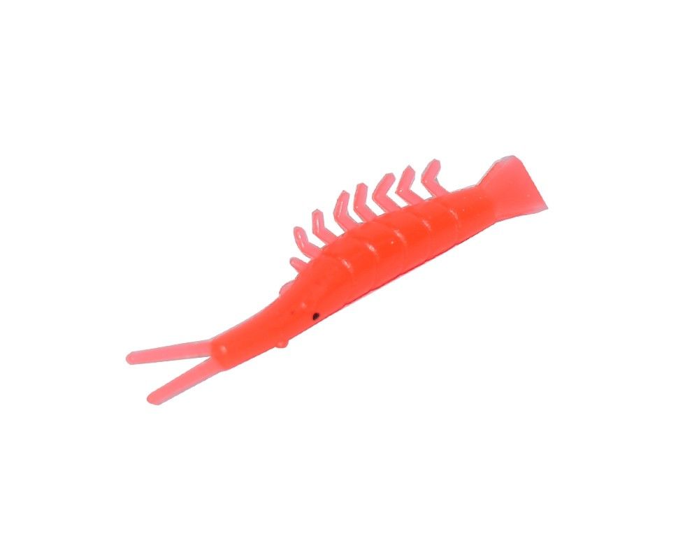 Captain 3052 Silikon Karides 6cm Suni Yem 5'li Paket 003