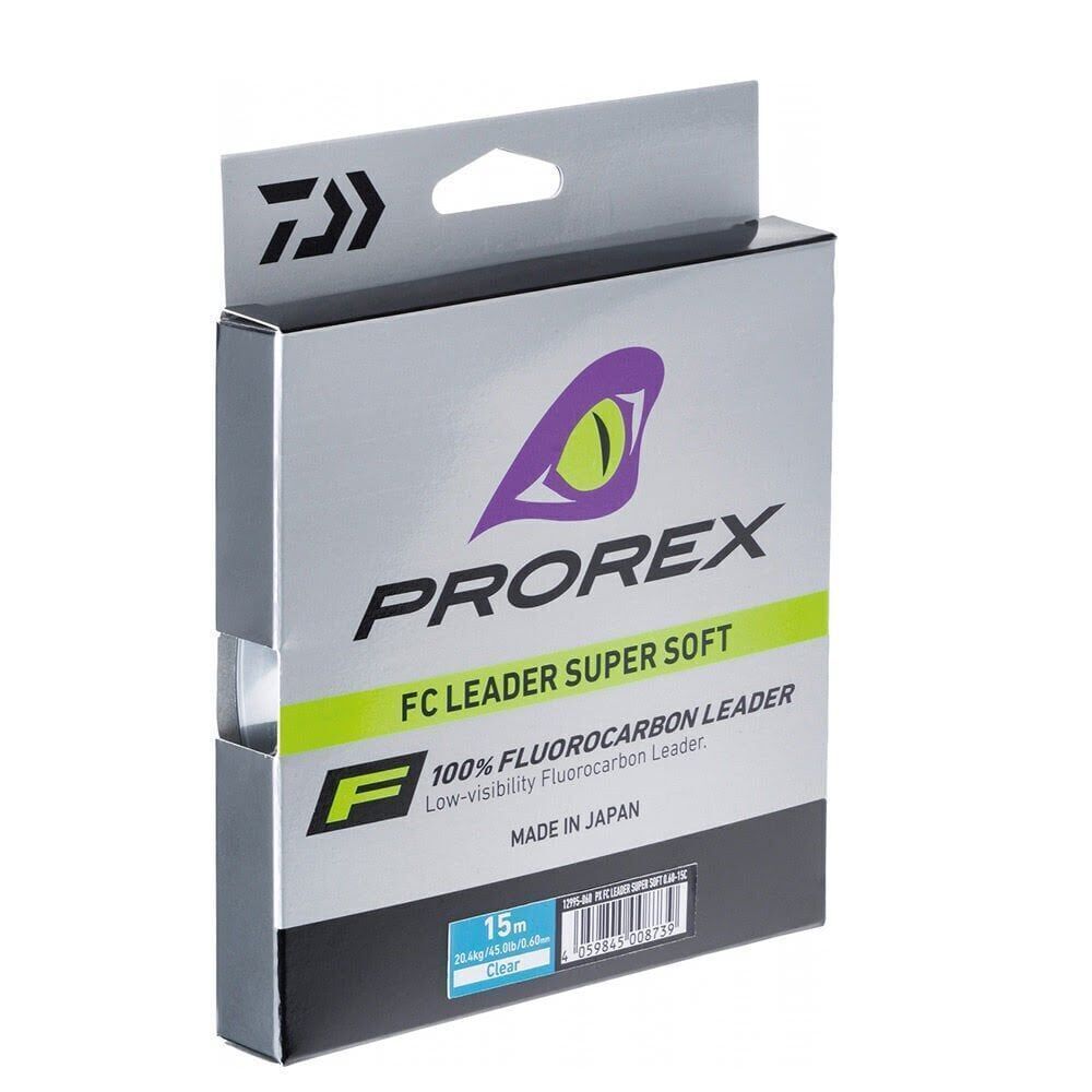 Daiwa Prorex FC Leader Super Soft 0.16mm 50m Fluorocarbon Misina 2.0kg Çeker
