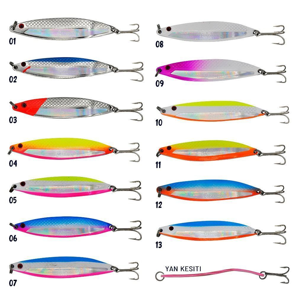 Denizatı Angry 28g Olta Kaşığı 8,7 cm Renk:09