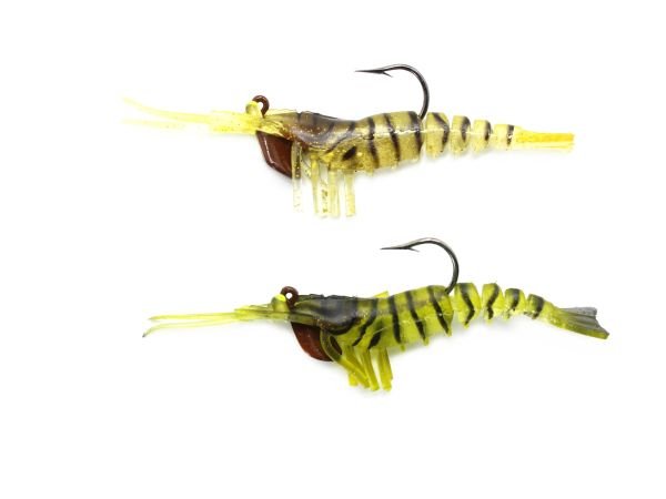 Captain 3048 Magic Shrimp 2li SET 3D Silikon Karides 50mm 3.7gr Suni Yem 1