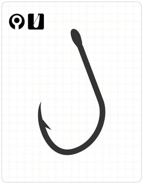 Fudo 3401 Soi Black Nikel İğne 4/0