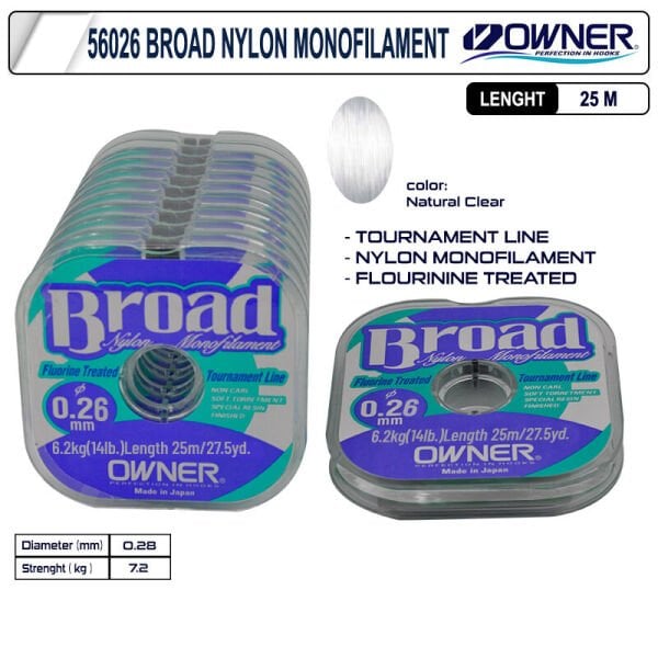 Owner 56026 mm Broad 25m Misina