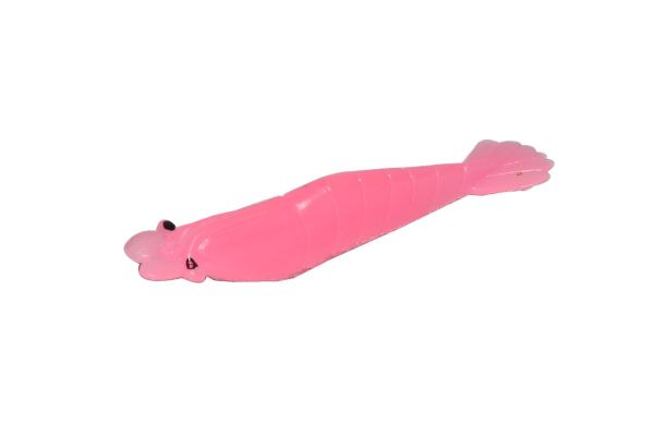 Captain 3056 Silikon Karides 8cm Suni Yem 5'li Paket 002
