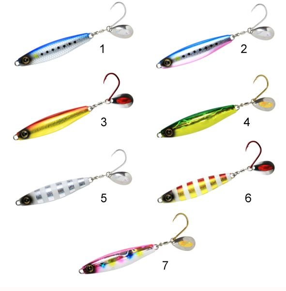 Hayabusa FS 437 Jack Eye Sawara Cast Spin 30gr Light Jig Suni Yem 7
