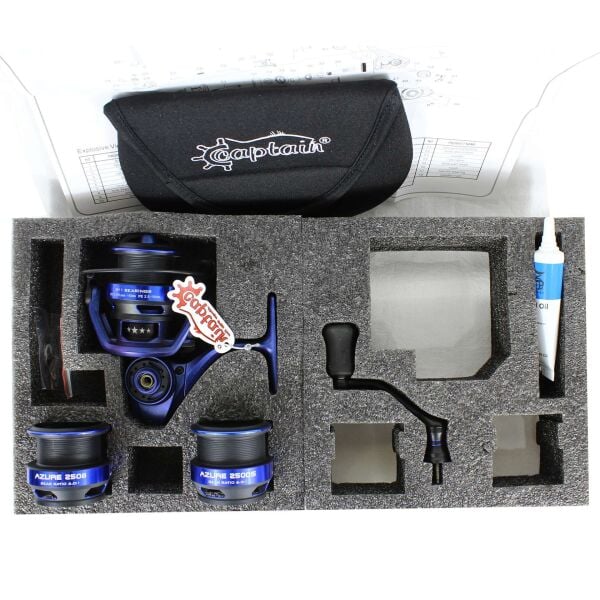 Captain Azure PRO 2500-2508-3000 Spin Makine 9+1 BB