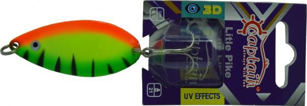 Captain 6165 Turna Kaşığı 21gr Little Pike 6.5cm 02