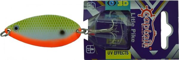 Captain 6165 Turna Kaşığı 21gr Little Pike 6.5cm 05