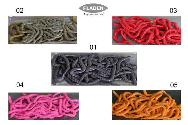 Fladen Vermz Kum Solucan, 8.5 cm 20P 05