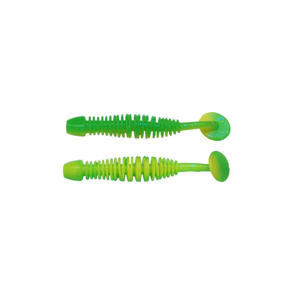 Berkley PowerBait Power Leech Suni Yem SP.GREEN / SN.YELLOW - 50MM - 12Lİ