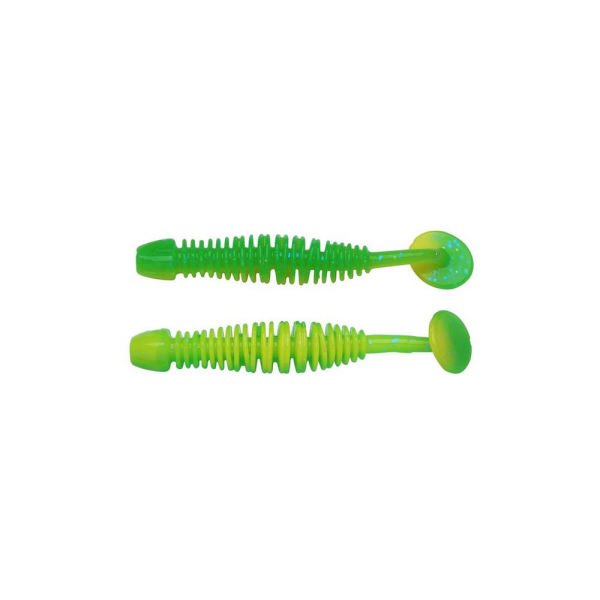 Berkley PowerBait Power Leech Suni Yem SP.GREEN / SN.YELLOW - 50MM - 12Lİ