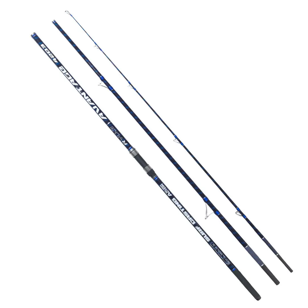 Ryuji Advantage 420cm 100-250gr Atarlı 3 Parça Surf Olta Kamışı