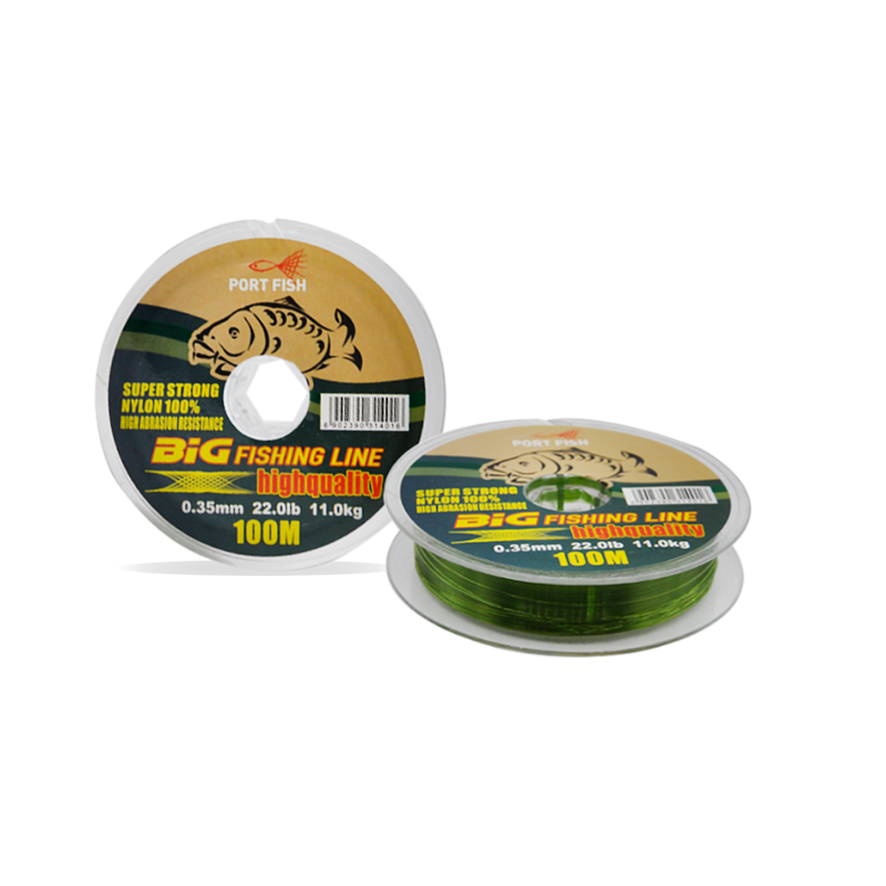 Portfish Big Fishing Line 100 mt Yeşil Misina 0,60