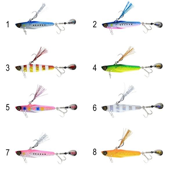 Hayabusa FS 449 Jack Eye Maki Pita Minnow 30gr Light Jig Suni Yem 1