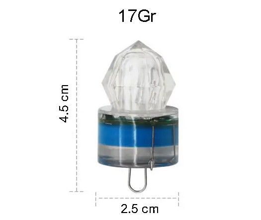 Captain 7645 Deep Light Fishing - Canlı Yem Avı İçin Işık Mavi