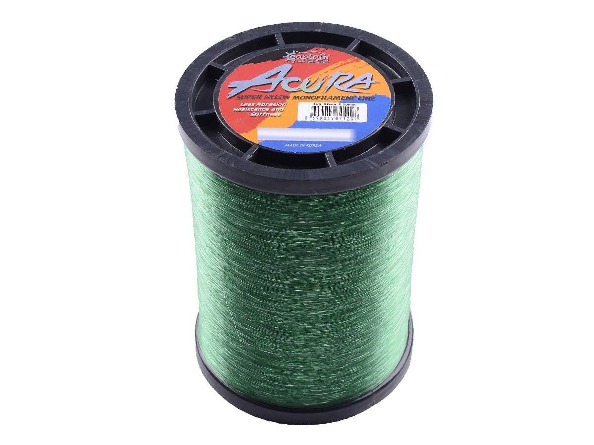Captain Acura 1kg Bobin Misina Yeşil 0.45 mm