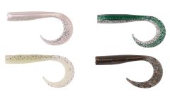Savage gear LB Sandeel Curltail 7 cm 6 Adet Sahte Balık Glow