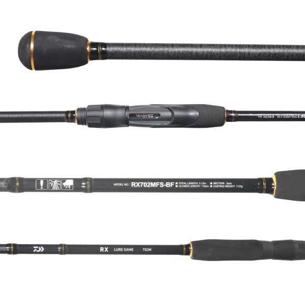 Daiwa RX Lure Game BF 270cm 10-35gr Atarlı Spin Olta Kamışı