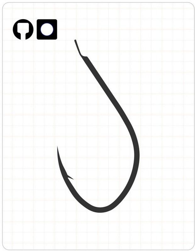 Fudo 3601 Koaji Round Black Nikel İğne 14