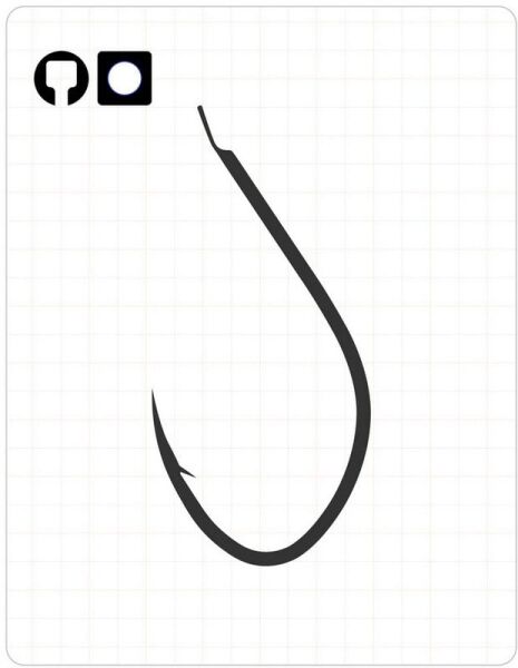 Fudo 3601 Koaji Round Black Nikel İğne 14