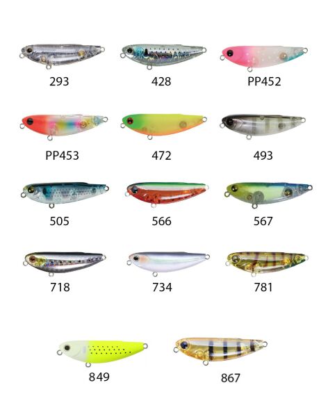 Zipbaits Fakie Dog 50mm WDT Su Üstü 5gr LRF Sahtesi 849
