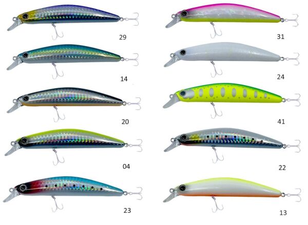 Kendo Killer's Minnow Hasen 100 F 14.1 gr Sahte Balık