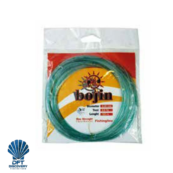D.BOJIN Poşet Misina100m-0.35mm Renk:B023(Yeşil)