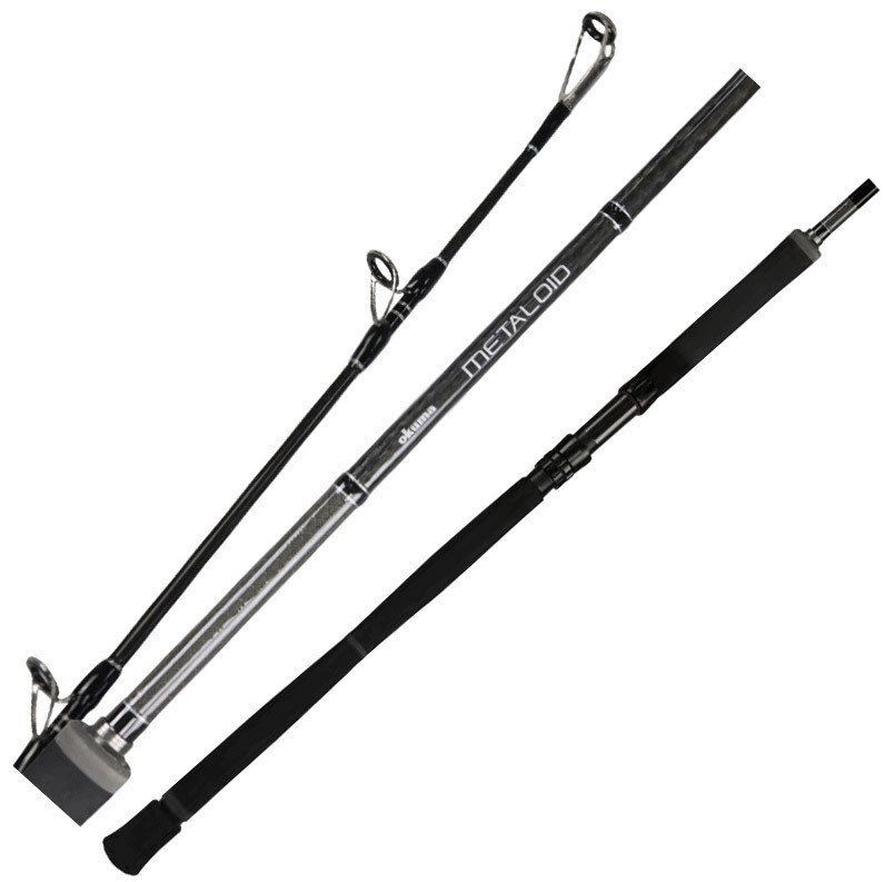 Okuma Metaloid Popping 228 cm 30-160g Aksiyonlu 2 Parça Tekne Kamışı