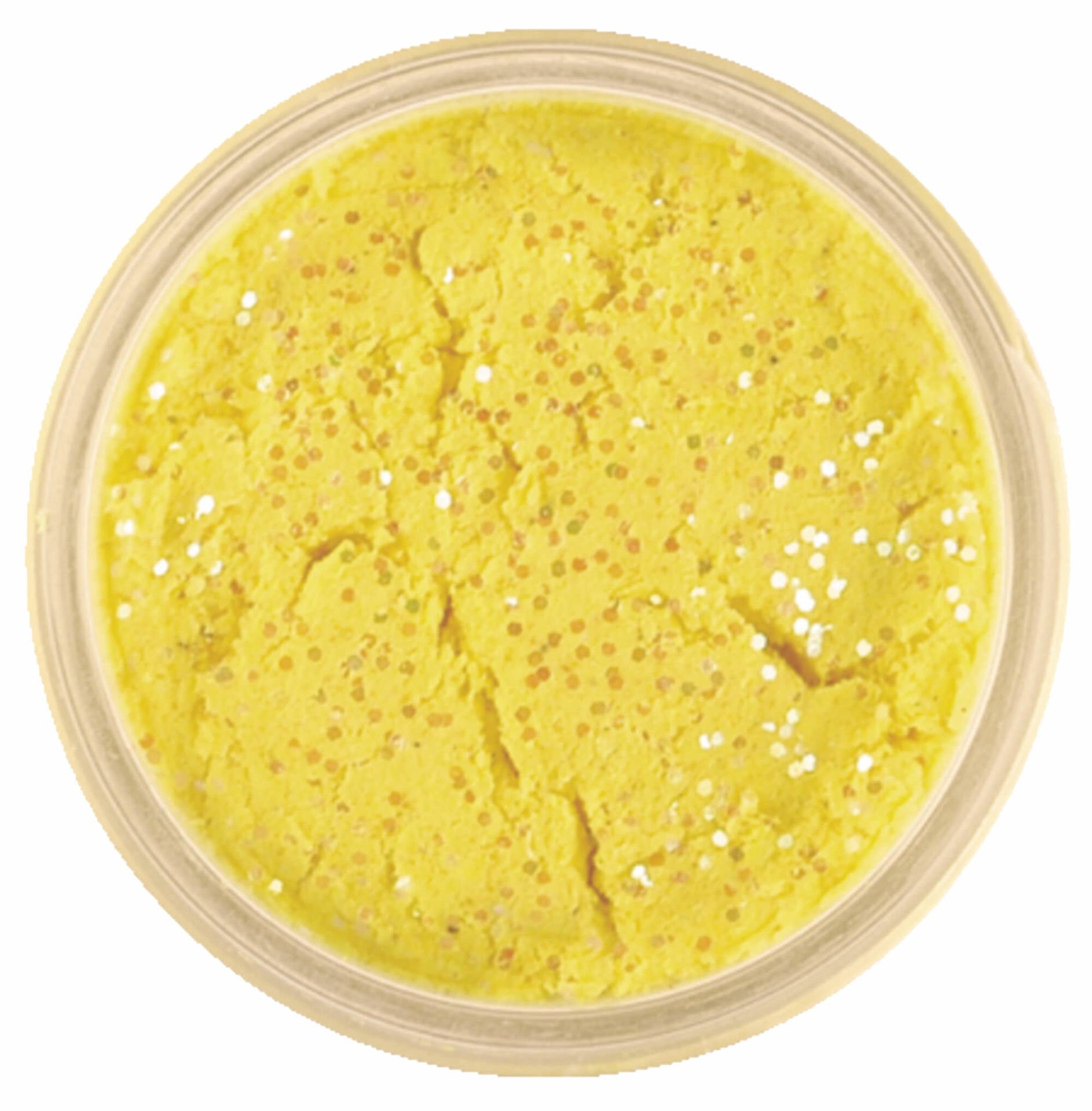Berkley Powerbait Extra Scent Glitter Sahte Yemi YELLOW - 50 GR