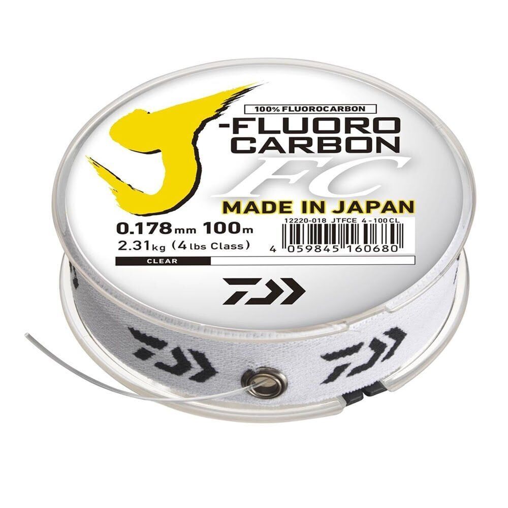 Daiwa J Fluorocarbon 0.45mm 50mt Leader Misina 25lbs Çeker