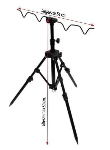Lineaeffe 6313055 Tripod Ayarlanabilir 4lü Kamış Sehpası 80cm