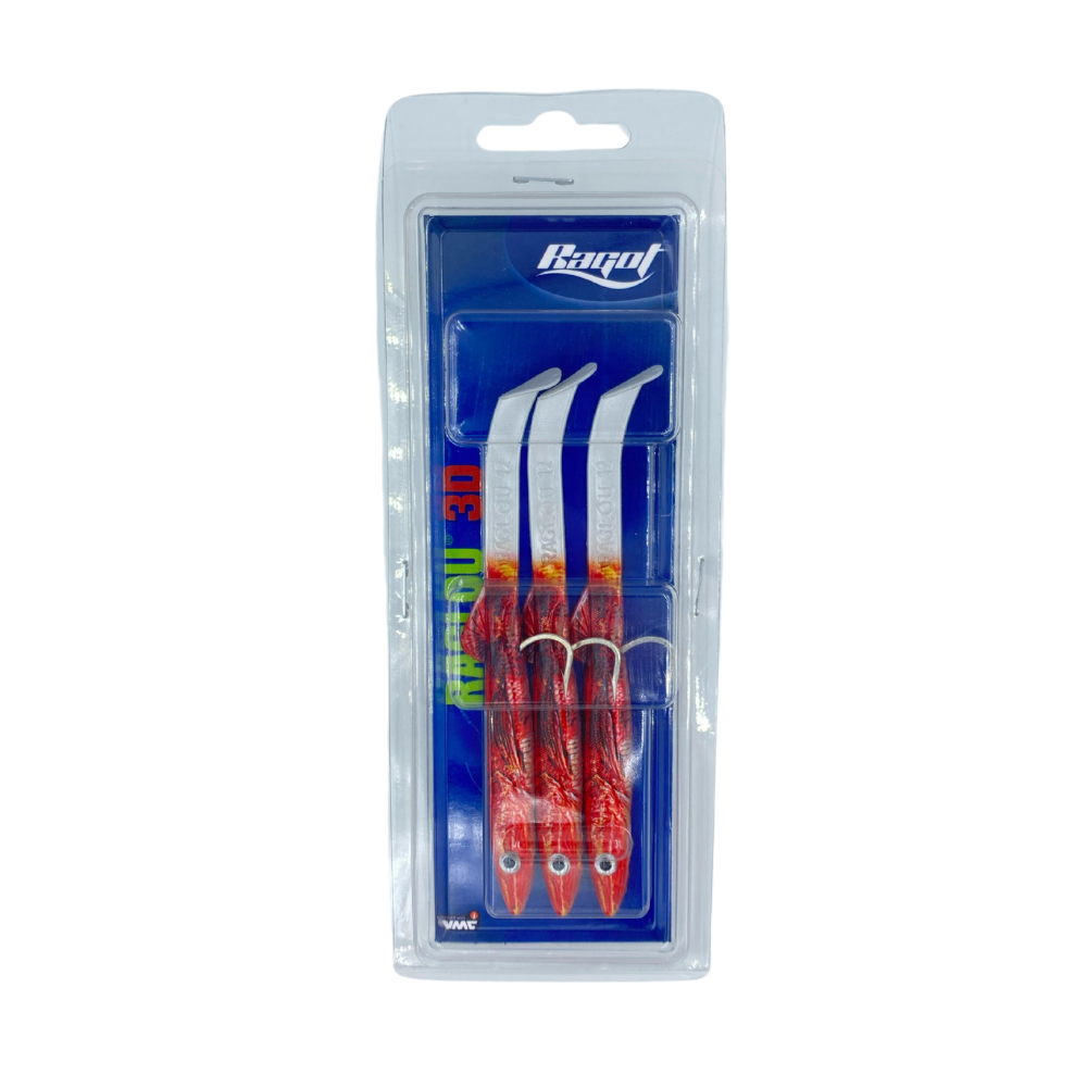 Ragot Raglou 3D Silikon Balık ABLR - 120MM - 3LÜ