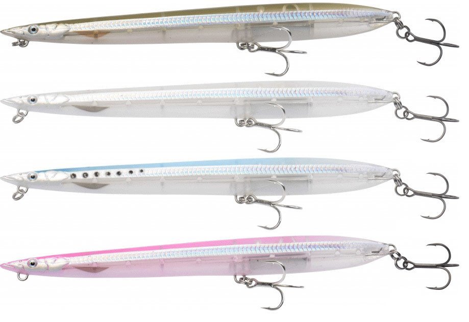 Savage gear Sandeel Surf Walker 155 17g Sahte Balık 03-White Flash