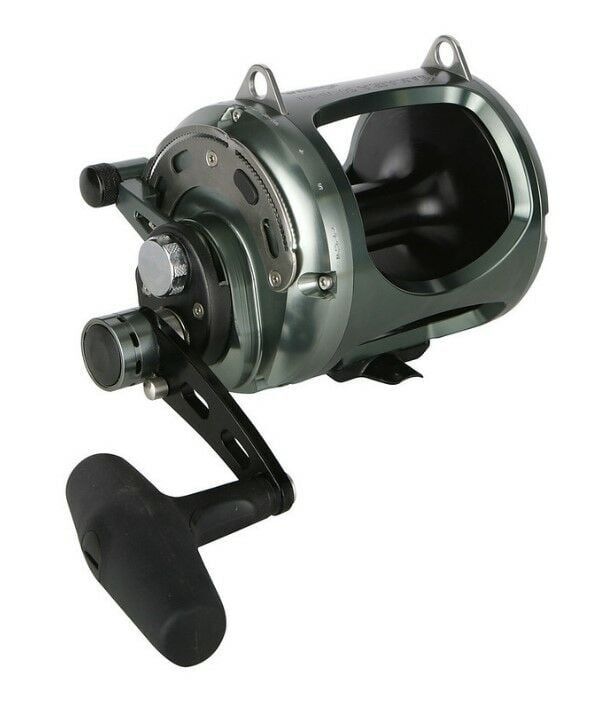 Okuma MK-50WIISEA Gun Smoke 4+1 Bilyalı 3.2:1/1.0:1 Devirli Sağ El Çıkrık Makinesi
