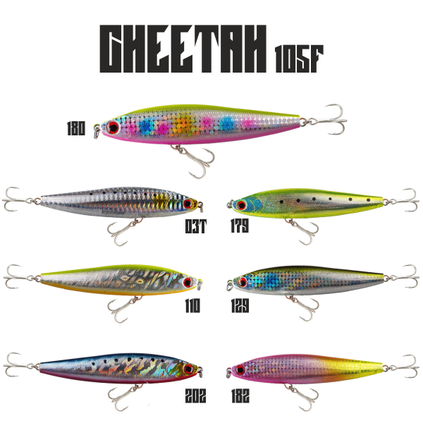 Fujin Cheetah 105F 19gr 10.5cm Maket Balık Renk:180 FuyaJyo