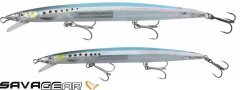 Savage gear Sandeel Jerk Minnow 175 25g Sahte Balık 03-White Flash