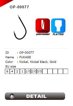 Kashima OP-00077 Fukase No:3-0 Black İğne 6 Adet