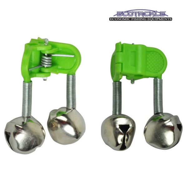 Ecotackle Plastik Maşalı Çiftli Zil 18mm