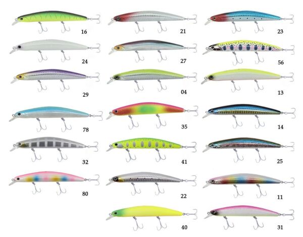 Kendo Seabass Minnow 12.5cm 21g Floating Sahte Balık 27
