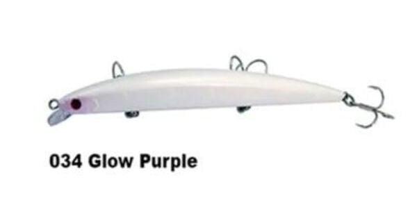 Fujin Volt VL125S 14gr 12.5cm Slow Sinking Maket Balık Renk:034 Glow Purple