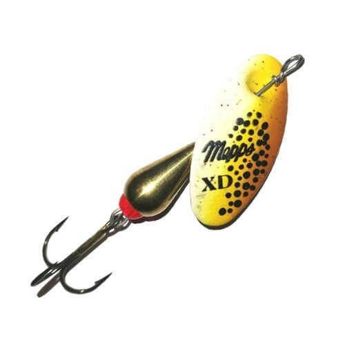 Mepps Xd Tri Fluo Olta Kaşığı KAHVERENGİ BENEKLİ - NO:2