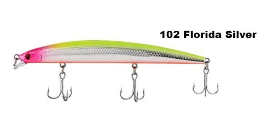 Fujin Volt VL125S 14gr 12.5cm Slow Sinking Maket Balık Renk:102 Florida Silver