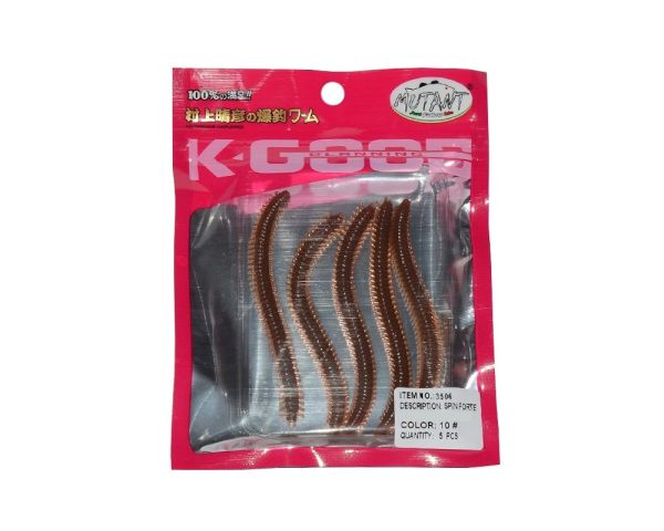 Mutant 3506 Spin Forte 7.5cm Aromalı LRF Silikon Suni Yem 5'li Set 10