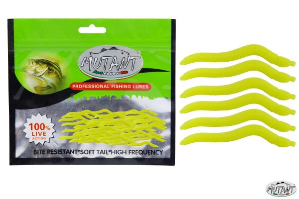 Mutant 3510 Ozmo Solucan 4cm Silikon Suni Yem 30'lu Paket 06