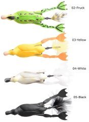 Savage gear Hollow Ducklıng Wedless 7.5cm 15g 04-White