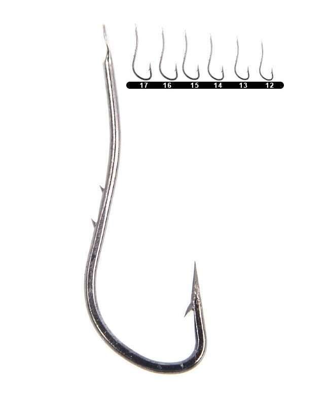 Youvella 1316 Çift Tırnaklı Canlı Yem İğnesi 100lü Kutu Black Nikel