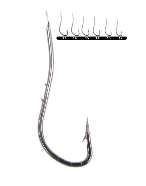 Youvella 1316 Çift Tırnaklı Canlı Yem İğnesi 100lü Kutu Black Nikel