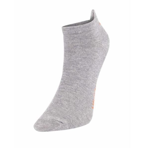 VAV Pod01 Kulaklı Erkek Patik Çorap Gri - XL