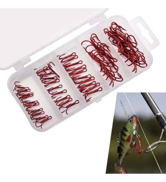 Captain 330 Üçlü İğne Kırmızı 50li Özel Kutu SET